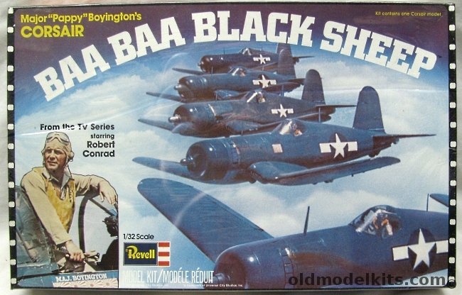 Revell 1/32 Baa Baa Black Sheep 'Pappy' Boyington's F4U Corsair, H580 plastic model kit